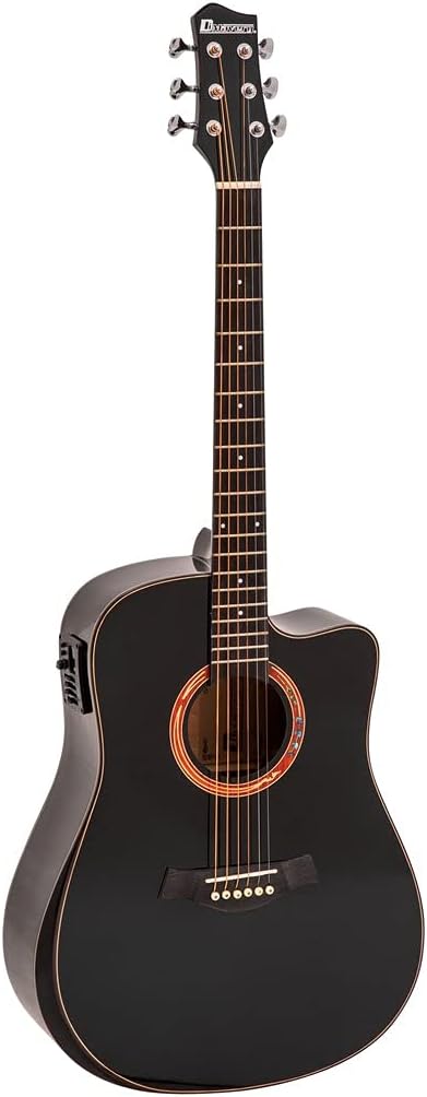 dimavery asw-60 大号西部吉他,黑色